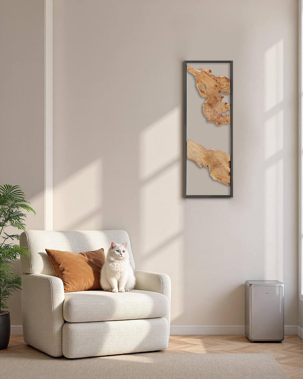 Handcrafted Rustic Wood Wall Art 36x12 Inch