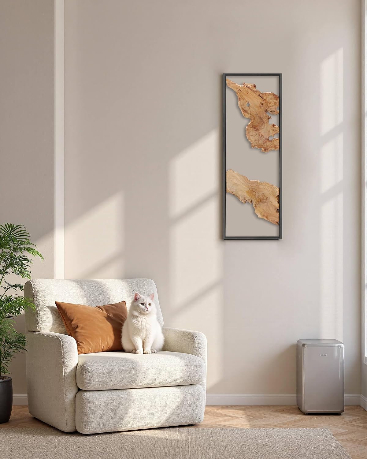 Handcrafted Rustic Wood Wall Art 36x12 Inch