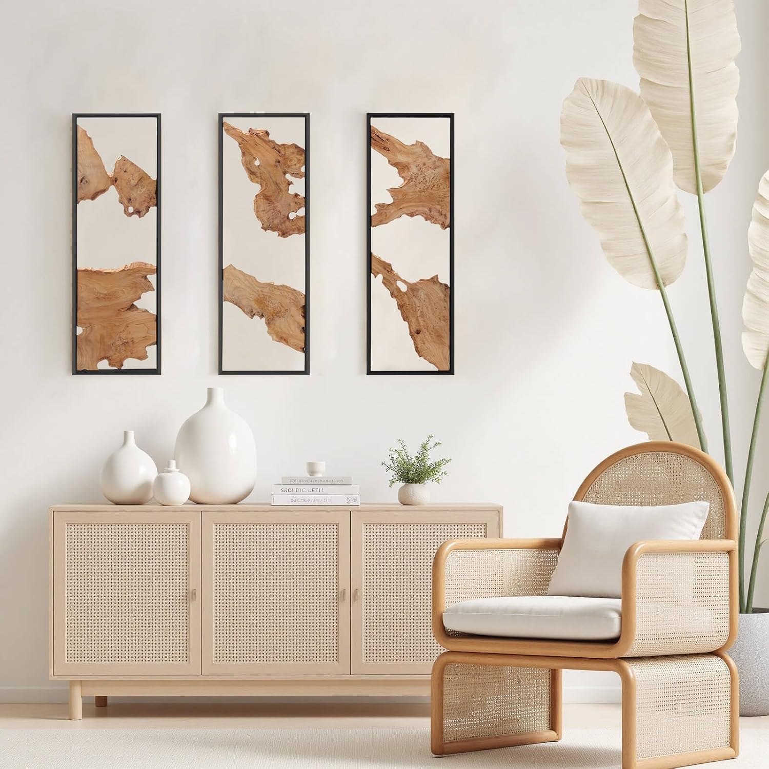 20x20 Inch Handcrafted Rustic Wood Wall Art
