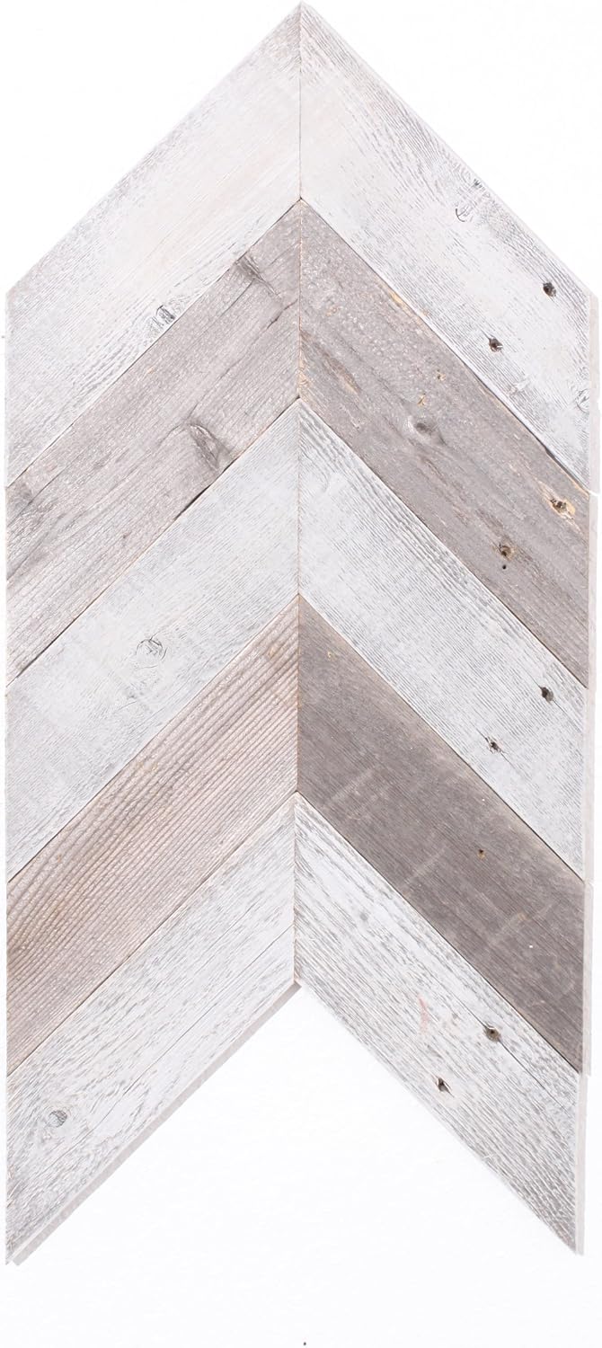 Reclaimed Wood Chevron Arrow Rustic Wall Art