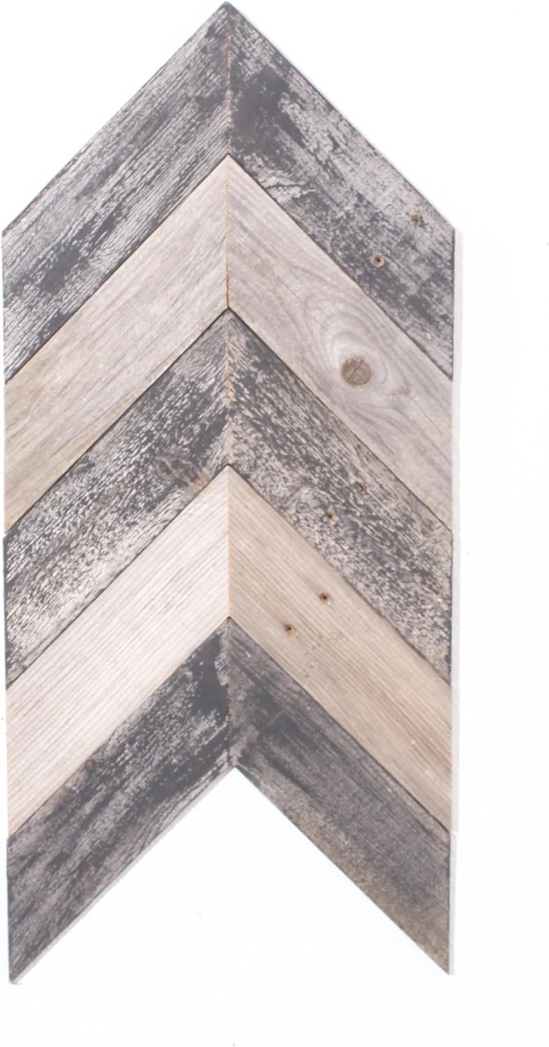 Reclaimed Wood Chevron Arrow Rustic Wall Art